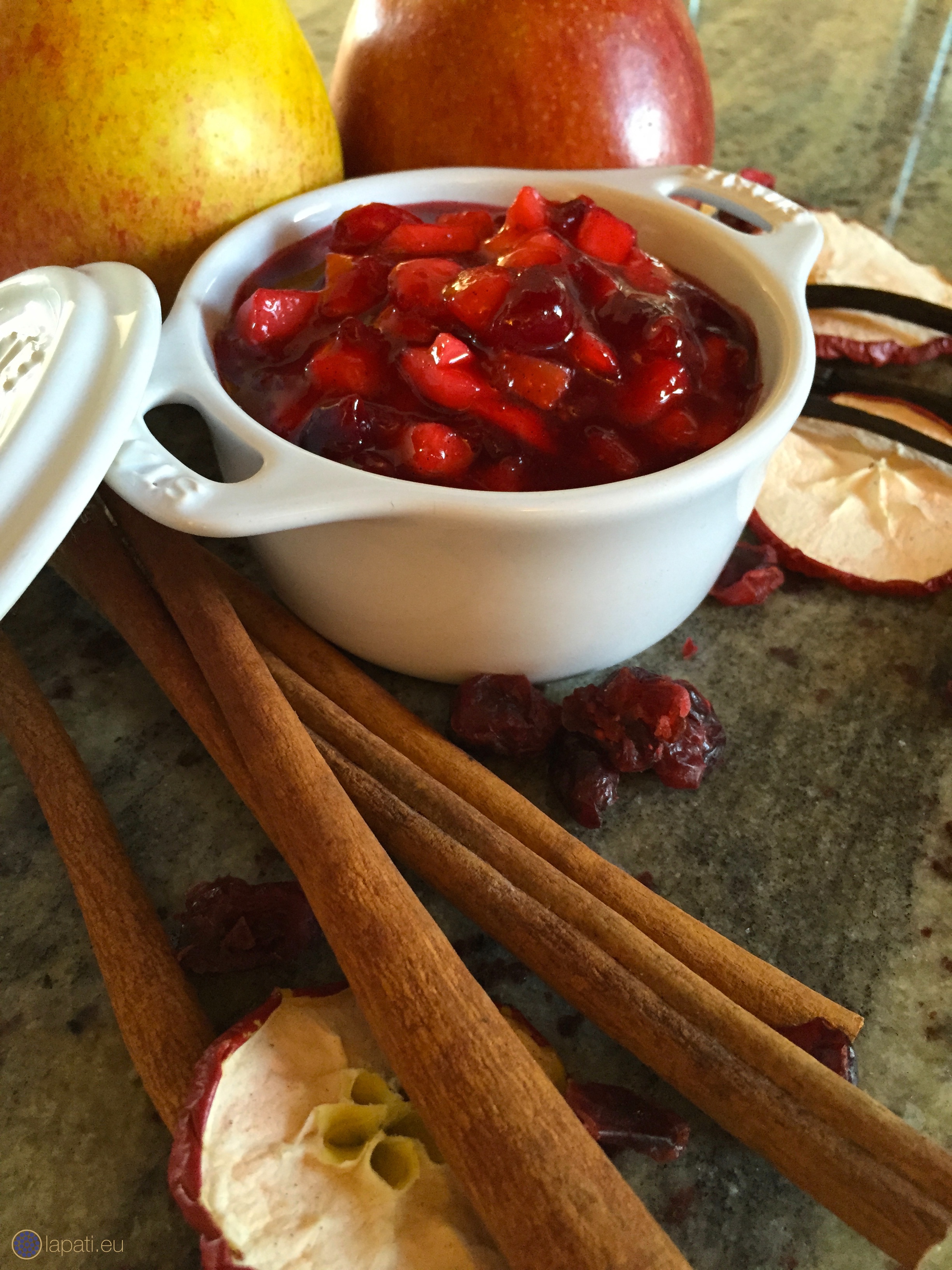 Cranberry-Apfel-Kompott - Feines Rezept für Dessert