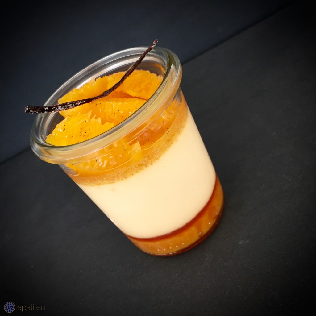 Creme Caramel meets Orange auf LAPATIsserie