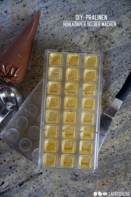 Lernt wie man Hohlkörper für Pralinen selber herstellt.