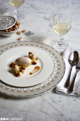 Willkommen in Konstantinopel. Dem Tor zum Orient. Ein Dessert mit Pistazien, Darjeeling und Zimt.