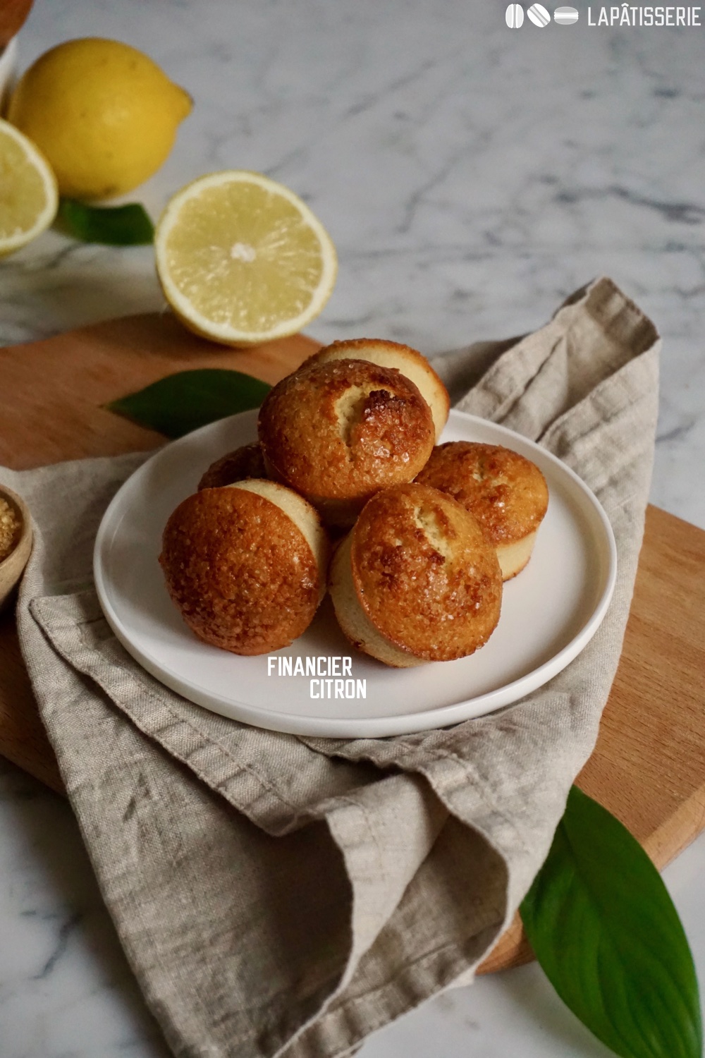 Financier Citron - LAPÂTISSERIE