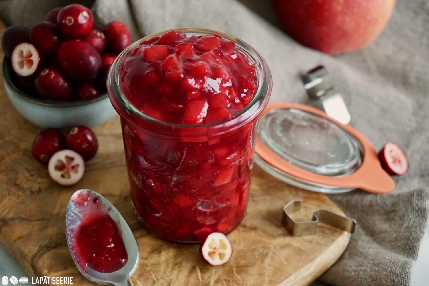 Cranberry-Apfel-Kompott – LAPÂTISSERIE