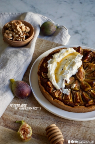 Feigentarte mit honigsüßem Ricotta oder Sommer in Italien Feigentarte mit honigsüßem Ricotta oder Sommer in Italien