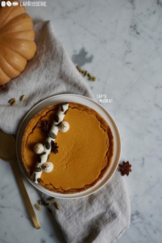Pumpkin Pies gibt es viele doch es gibt nur eine Tarte Muskat.