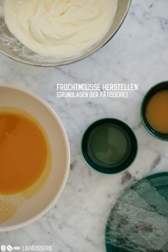 Luftige Fruchtmousse für Desserts und Torten ganz einfach herstellen mit leichter Schritt-für-Schritt Anleitung