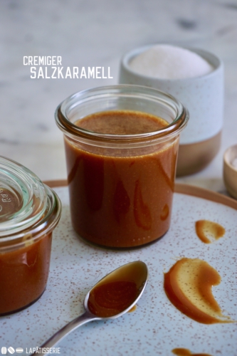 So macht ihr Schritt-für-Schritt euren eigenen Salzkaramell. Der eignet sich super als Aufstrich oder Füllung.